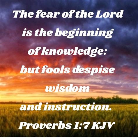 Proverbs 17 Kjv Faith Verses Proverbs 17 17 Fear Of The Lord