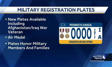Pennsylvania Veterans Can Now Get Special License Plates Pennsylvania