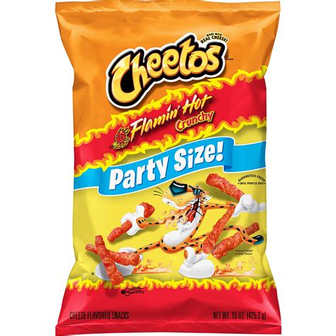 Cheetos Crunchy Flamin Hot Oz Party Size Bag Buy Online In Japan
