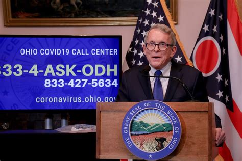Ohio Gov Mike Dewine Says Ohio Will Begin To Reopen After Coronavirus