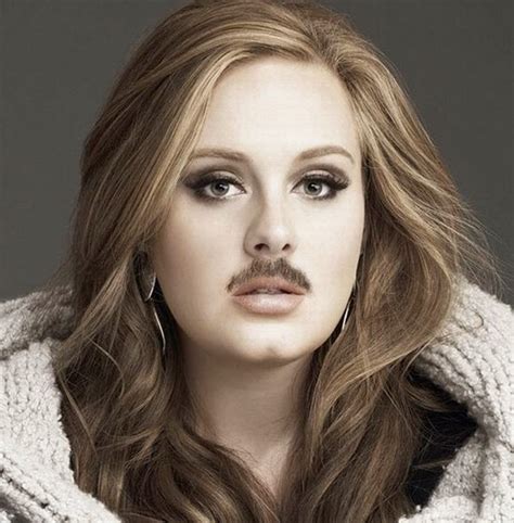 Female Celebrities With Mustache Funnymadworld