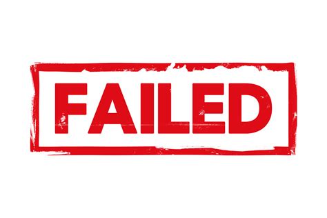Fail Stamp Png Transparent Images