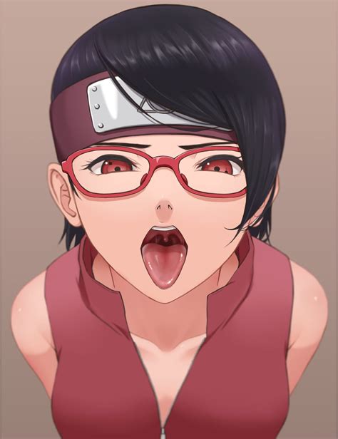 Rule 34 1girls Black Hair Boruto Naruto Next Generations Female Female Only Glasses Looking