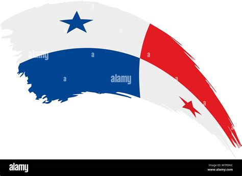 Bandera De Panamá Ilustración Vectorial Imagen Vector De Stock Alamy