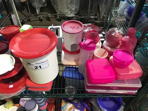 Assorted Tupperware Products