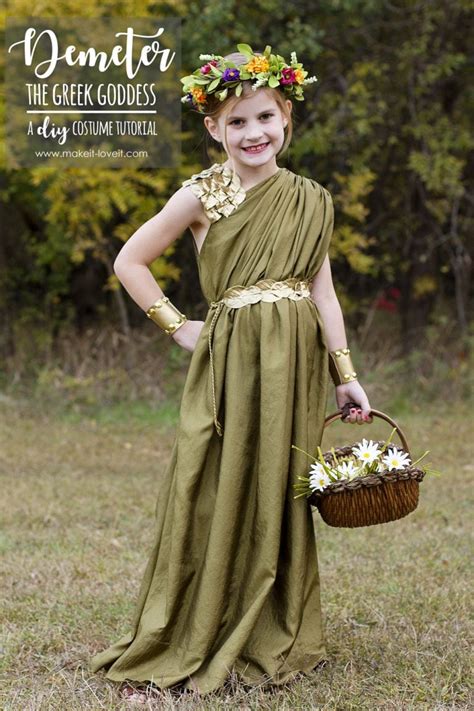 Diy Greek Goddess Costume Demeter Make It And Love It