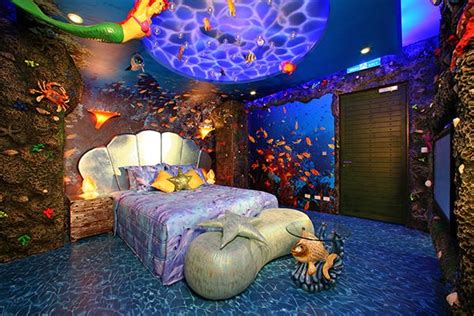 Sato Castle Mermaid Themed Room 510 美人魚 Princess Theme Bedroom Mermaid Themed Bedroom Mermaid