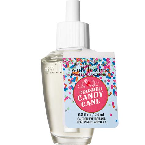 Bath And Body Works Land Of Sweets Crushed Candy Cane Wallflowers Fragrance Refill Home
