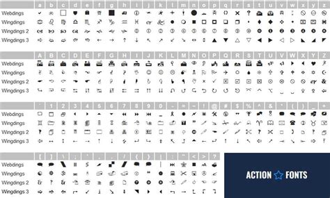 Wingdings Font