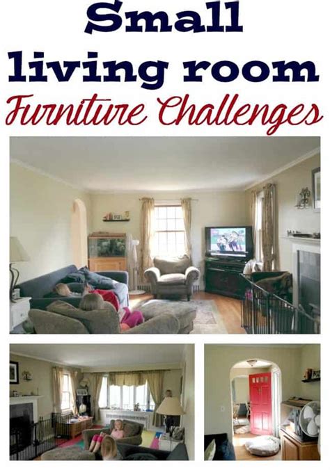 Small Living Room Furniture Challenges This Mama Loves