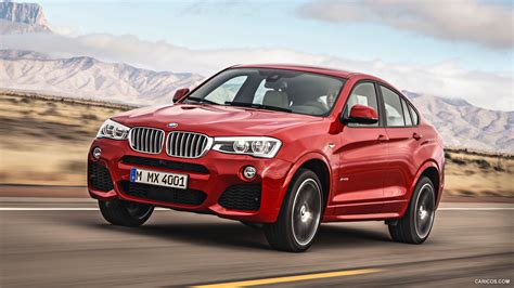 2015 Bmw X4 M Sport Package Melbourne Red Metallic Front Hd