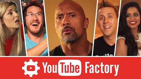 The Youtube Factory Feat Dwayne The Rock Johnson Lilly Singh And