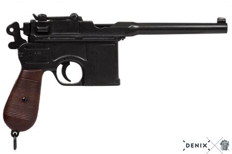 Pistola Mauser C96 In Metallo 32 Cm Germania 1896 Reenactor 1ma Guerra