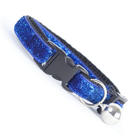 Shop for cat collars online at cool cat gear to find a wide selection of cute cat collars, including personalized cat collars, leather collars, and more. Dark Blue Glitter Velvet Safety Cat Collar With Bell