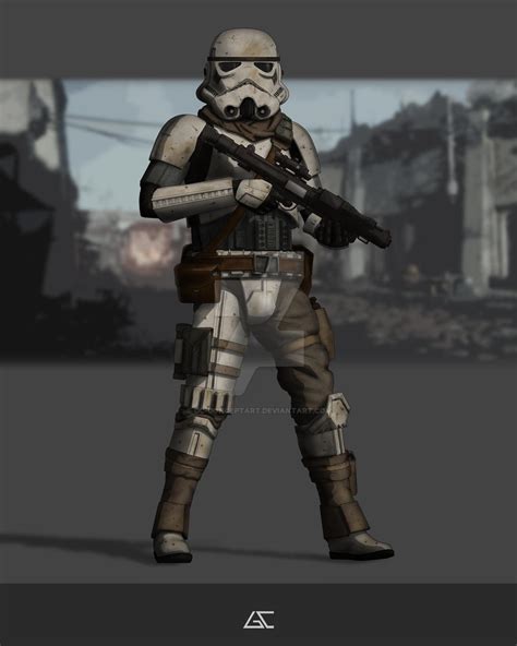 Star Wars Stormtrooper Remnant By Gc Conceptart On Deviantart