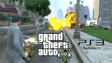 Grand Theft Auto V Ps3 Free Roam Gameplay 1 Hd Youtube