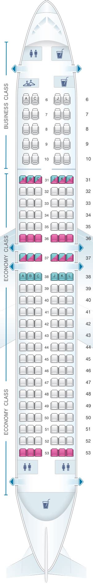 Seat Map China Eastern Airlines Boeing B737 800 158pax Seatmaestro