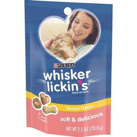 1 jar (2½ ounces) strained ham baby food (or beef or chicken baby food). Purina Whisker Lickin's Brand Cat Treats Soft & Delicious ...