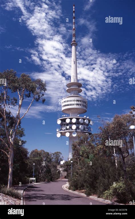 Telstra Tower For Communications Black Mountain Canberra Australian