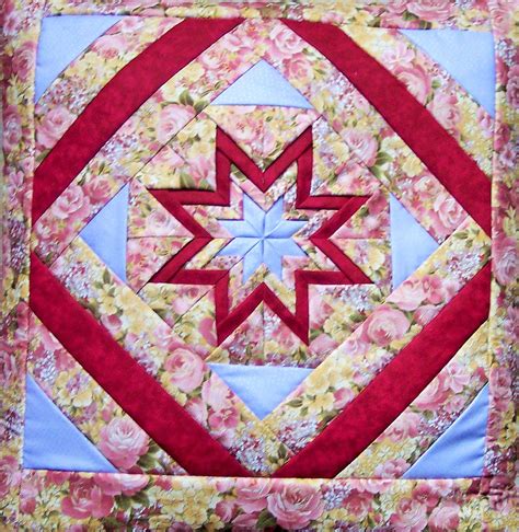 Amish Folded Star Quillows Pillowquilt