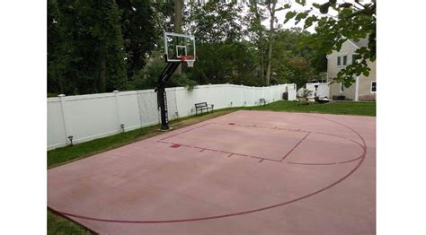 Basketball Court Installation Basketball Court Painting Basketball