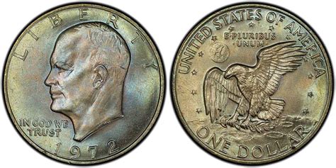 3 Types Of 1972 Eisenhower Dollars