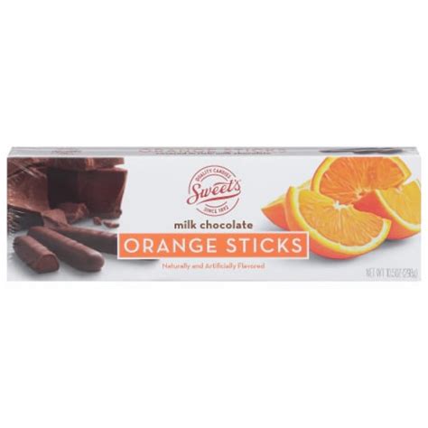 Sweets Milk Chocolate Orange Sticks Holiday Candy 105 Oz Frys