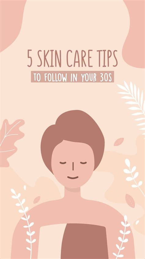 5 Skin Care Tips To Follow In Your 30s Skin Care Tips Skin Care