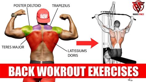 6 Exercises To Build Bigger Back Complete Back Workout For V Taper