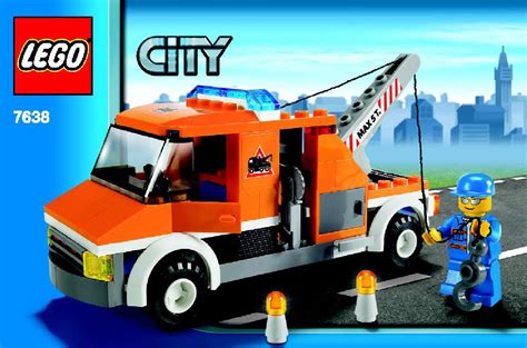 Lego 7638 Tow Truck Instructions City
