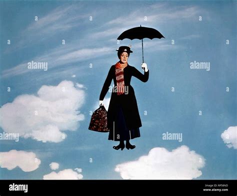 Julie Andrews Mary Poppins 1964 Stock Photo Alamy