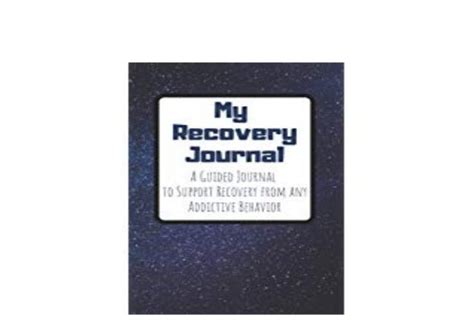 Bookpaperback Library My Recovery Journal A Guided Journal To Support