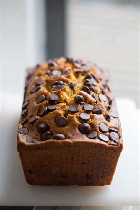 Pumpkin is kitty safe, and easy to just grab a can of to use in this recipe. Pumpkin Chocolate Chip Bread | Recipe | Pumpkin chocolate ...
