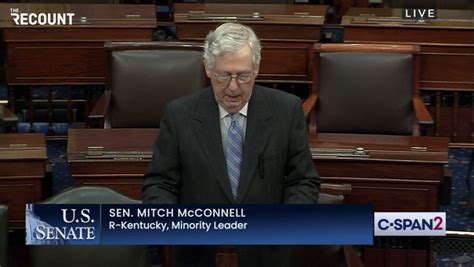 The Recount On Twitter Senate Minority Leader Mitch Mcconnell R Ky Bizarrely Claims That The