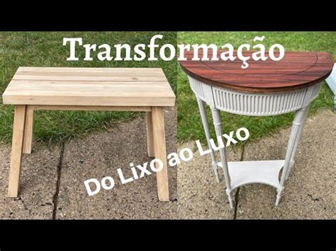 Transformei peças achada no lixo para decorar a minha casa ficou