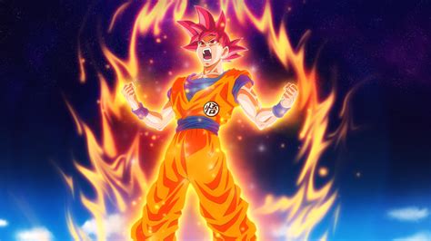 Be62 Dragon Ball Fire Art Illustration Hero Anime Wallpaper