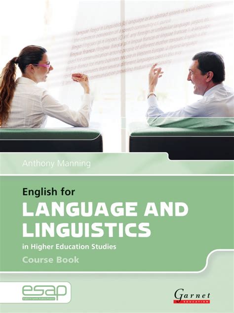 English For Language And Linguistics In Higher Education Studies