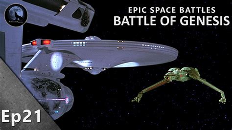 Epic Space Battle Uss Enterprise Vs Klingon Bird Of Prey Star Trek