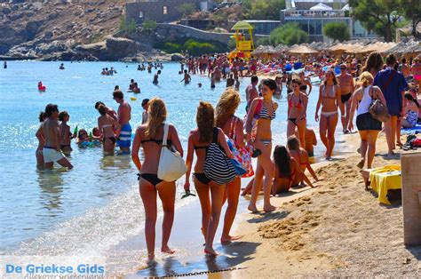 Paradise Beach Mykonos Holidays In Paradise Beach Greece