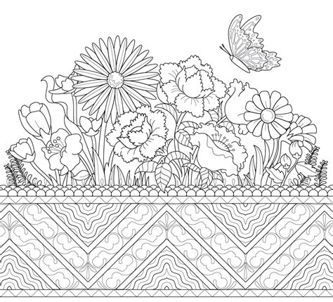 Fine Line Coloring Sheets Coloring Pages