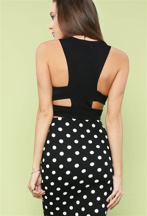 Cut Out Crop Tops Shop Old Cropped Tops And Bodysuits At Papaya Clothing