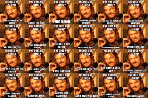 One Does Not Simply Memes Fimfiction