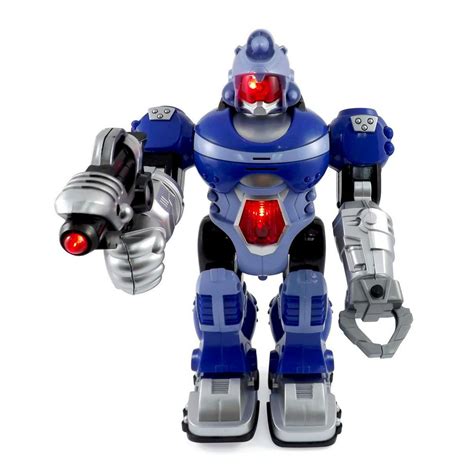 Super Android Robot Toy For Kids With Space Blaster Grip Claw Hand