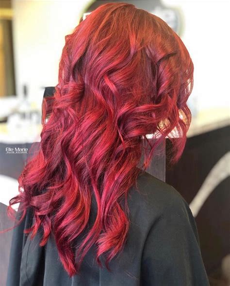Bright Foxy Red Hair Color By Brittani
