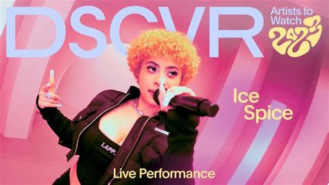 ice spice performs her “munch feelin u ” single live via vevo