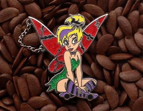 Jessica Rabbit Tinkerbell Pins Fantasy Pin Gothic Punk Chain Badge 9