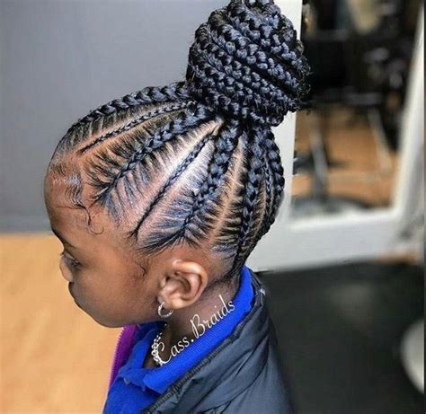 Black women and black girls are very much worried about their haircuts. Little Black Girls Hairstyles : 23 Most Beautiful Braided ...