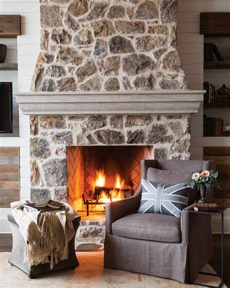 The Most Beautiful Mountain Lodge Fireplaces Cottage Journal