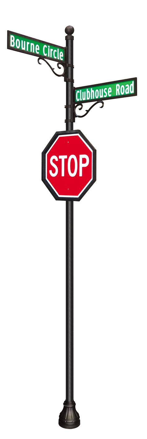 Buy American Series Dual Clamp Mount Frame Streetstop Sign Special