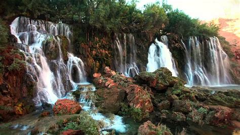 Upper Navajo Falls Havasupai Grand Canyon Youtube